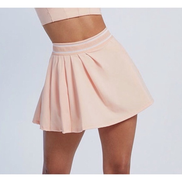 Free People Skort Movement Round Robin Tennis Skirt Skort Women's XL Peach - Picture 1 of 16